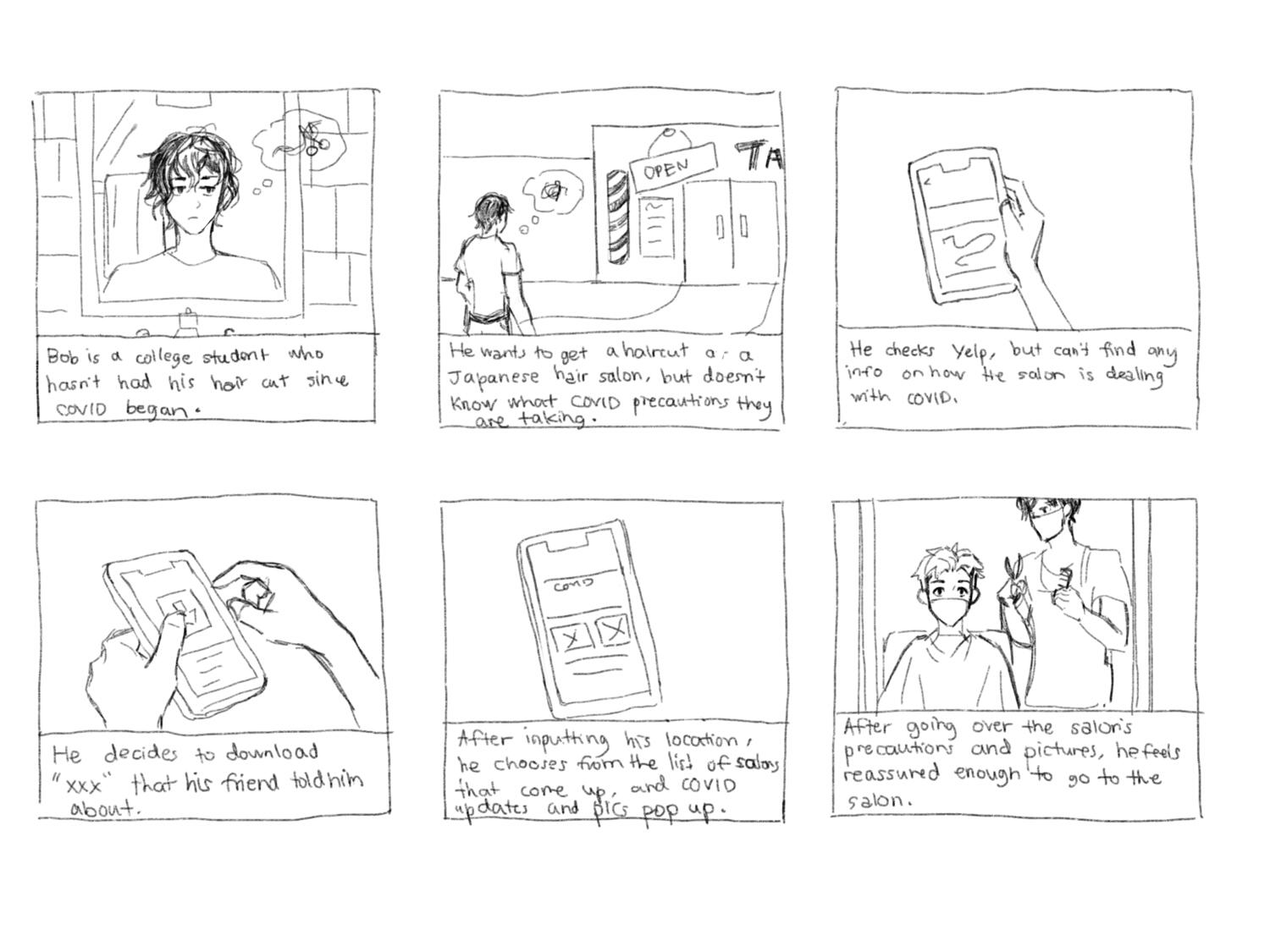 storyboard for concept 1